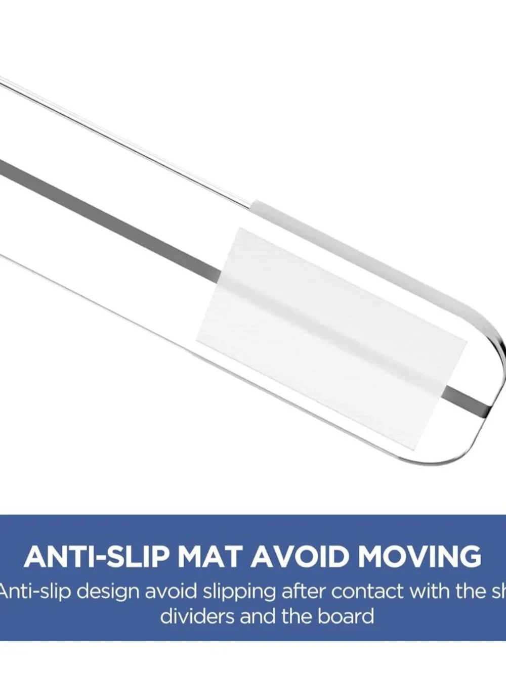 Multi-Functional Clear Acrylic Shelf Dividers - Perfect for Bedroom and Kitchen
